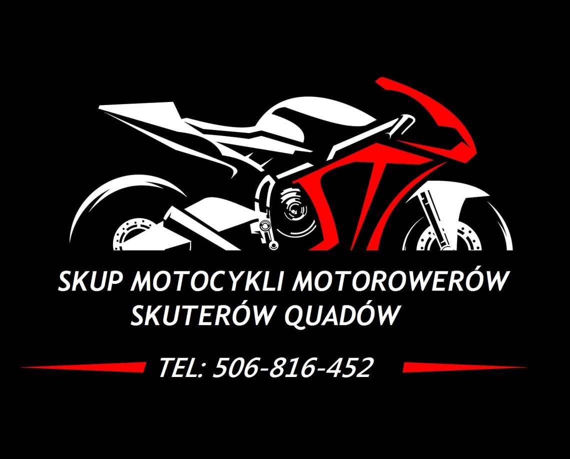 SKUP MOTOCYKLI SKUTERÓW MOTOROWERÓW QUADÓW