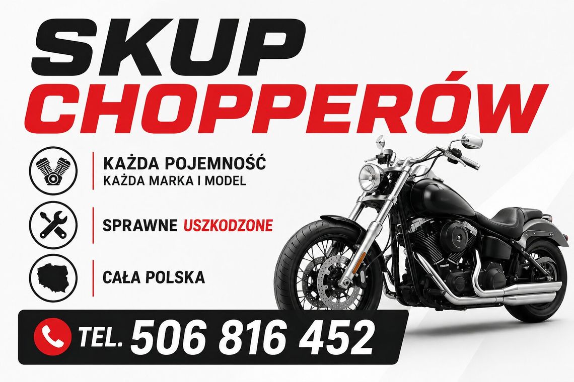 SKUP MOTOCYKLI TYPU CHOPPER CRUISER SKUP MOTOCYKLI TYPU CHOPPER CRUISER