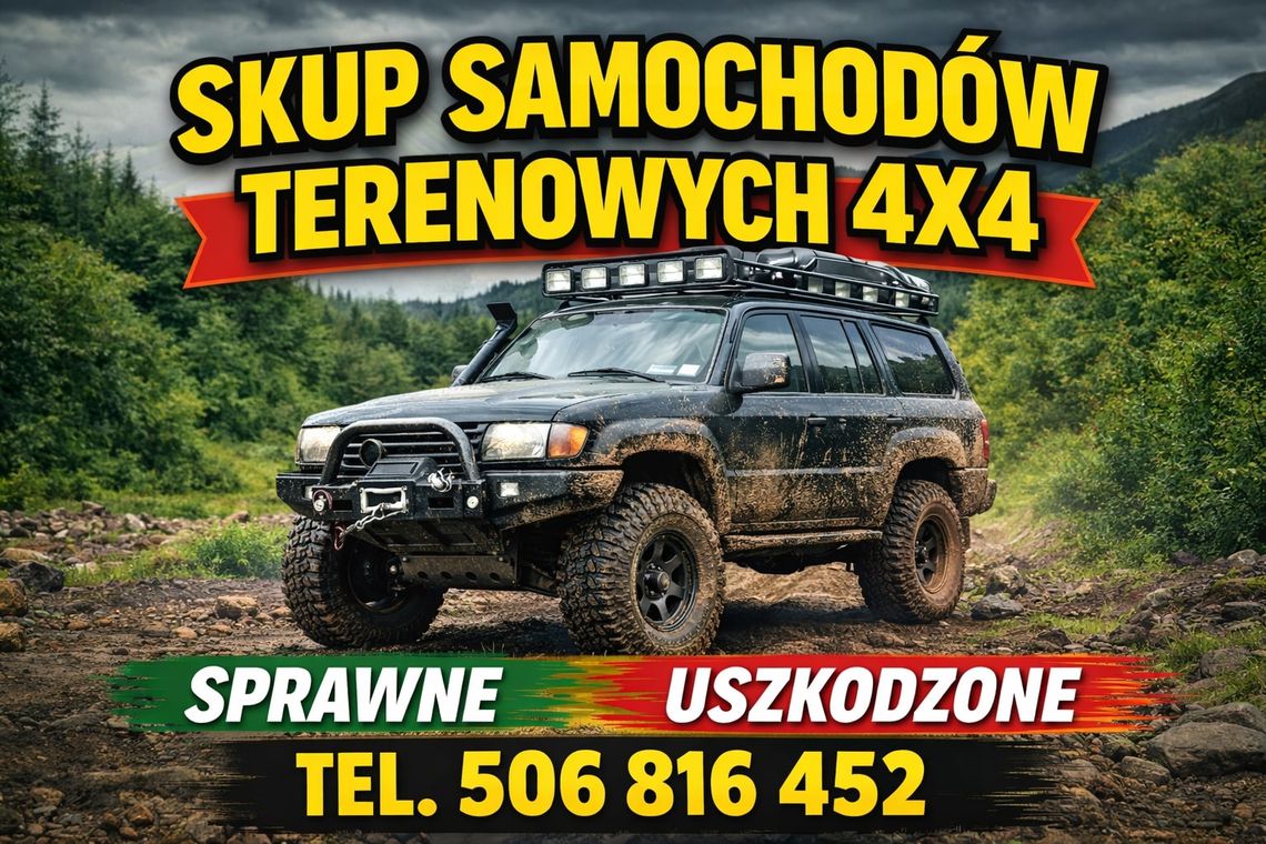 SKUP SAMOCHODÓW TERENOWYCH 4X4 TERENOWE TERENOWY TERENOWYCH SKUP SAMOCHODÓW TERENOWYCH 4X4 TERENOWE TERENOWY TERENOWYCH