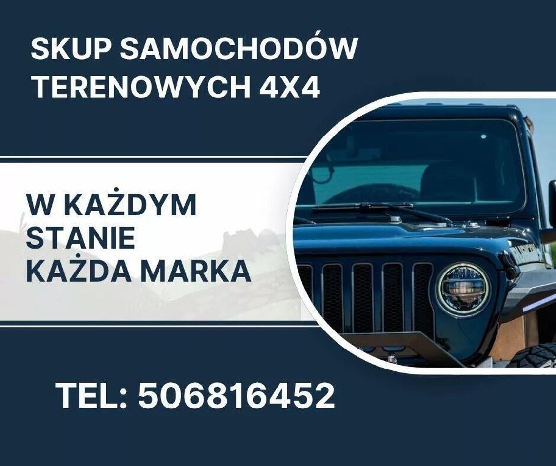 SKUP SAMOCHODÓW TERENOWYCH 4X4 TERENOWE TERENOWY TERENOWYCH SKUP SAMOCHODÓW TERENOWYCH 4X4 TERENOWE TERENOWY TERENOWYCH