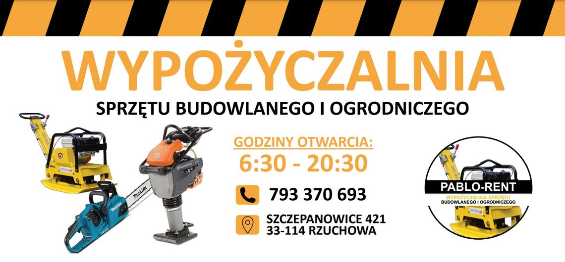 Wypożyczalnia sprzętu budowlanego