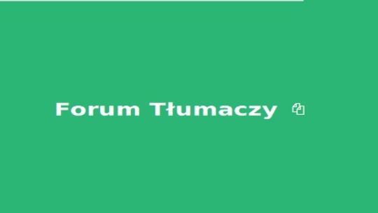 ForumTlumaczy.pl