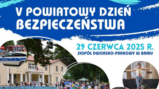 29 czerwca odbędzie się V Powiatowy Dzień Bezpieczeństwa. Serdecznie zapraszamy! 29 czerwca odbędzie się V Powiatowy Dzień Bezpieczeństwa. Serdecznie zapraszamy!