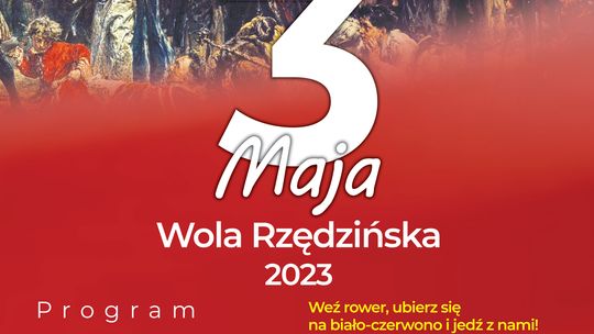 3 Maja w Gminie Tarnów z biało – czerwonym rajdem rowerowym