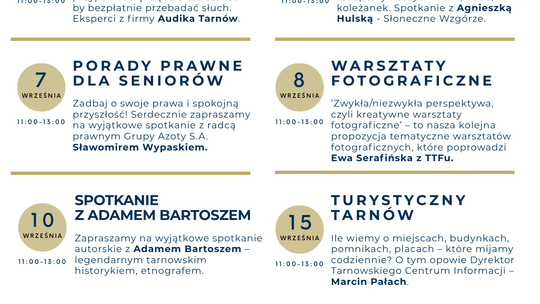 BEZPŁATNE zajęcia w Klubie Seniora "Kordegarda"