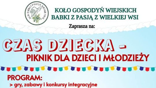 Czas dziecka - piknik dla dzieci i młodzieży