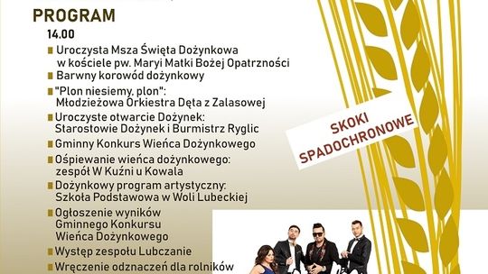 DOŻYNKI GMINY RYGLICE - WOLA LUBECKA!