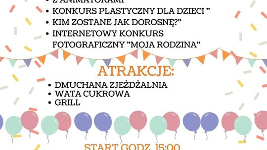 Dzień Rodzinny - Dzień Dziecka w Wojniczu