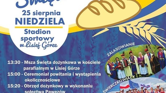 I Gminne Święto Chleba w Lisiej Górze!