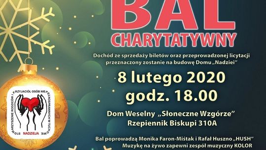 III Bal Charytatywny dla Stowarzyszenia „Nadzieja”