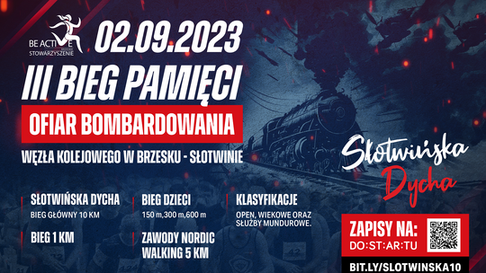 III Bieg Pamięci Ofiar Bombardowania Węzła Kolejowego w Brzesku - Słotwinie