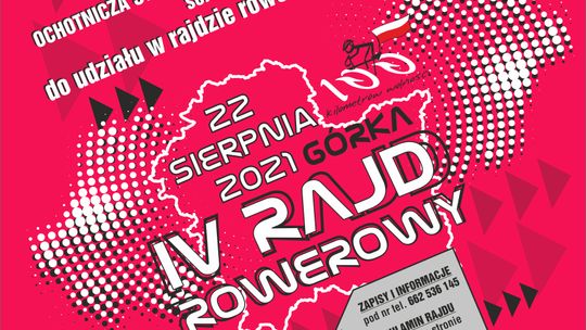 IV Rajd Rowerowy w Górce - zapraszamy!