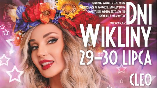 Kolejna edycja „Dni Wikliny” coraz bliżej. Będzie się działo!