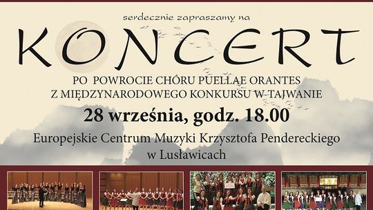 Koncert Dziewczęcego Chóru Katedralnego PUELLAE ORANTES w Lusławicach