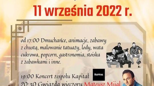 Koncert Mateusza Mijala i zespołu Kapital w Wietrzychowicach