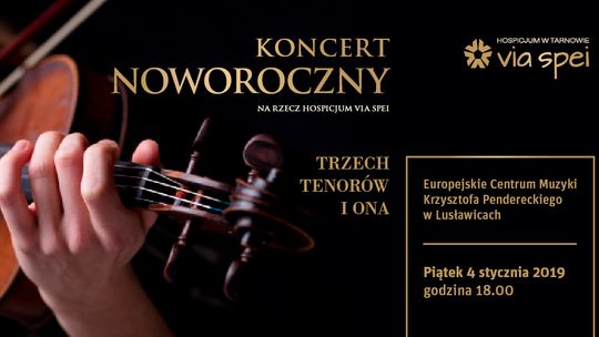 Koncert noworoczny na rzecz hospicjum Via Spei
