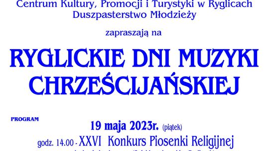 Konkurs piosenki religijnej "Chrześcijaninem być"