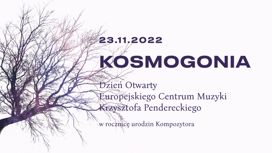 KOSMOGONIA - zapraszamy na wydarzenia Dnia Otwartego już 23 listopada!