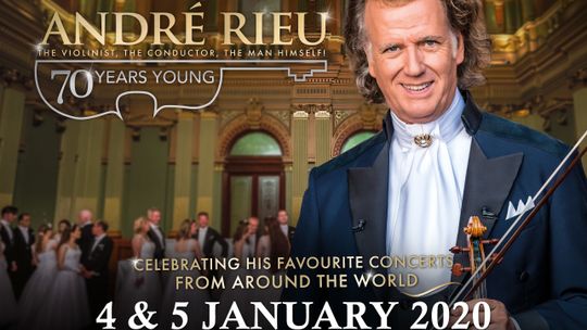 MUZYCZNE 70. URODZINY ANDRE RIEU W KINIE „SOKÓŁ” PO RAZ DRUGI