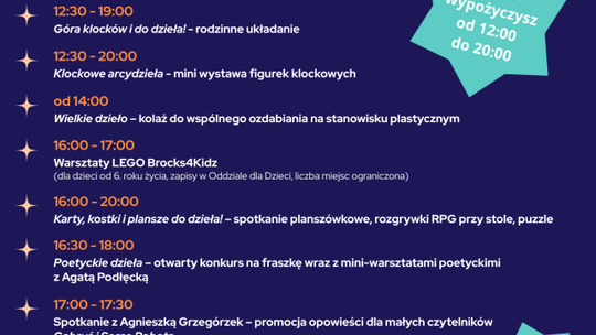 Noc Bibliotek – rodzinny event pełen atrakcji