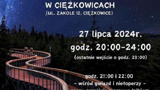 Noc spadających gwiazd w Ciężkowicach