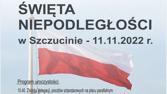 Obchody Narodowego Święta Niepodległości w Szczucinie