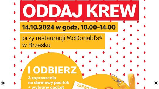 Oddaj krew w Brzesku