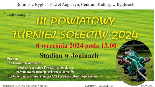 Powiatowy Turniej Sołectw i Festiwal Kultury Pogórzańskiej w Joninach