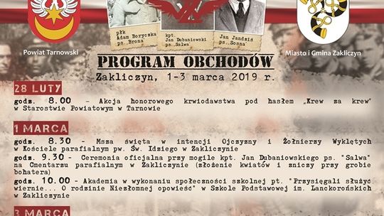 Przysięgam być wierny Ojczyźnie mej! Powiatowe obchody Narodowego Dnia Pamięci Żołnierzy Wyklętych