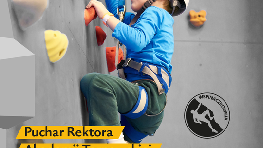 Puchar Rektora Akademii Tarnowskiej we wspinaczce dzieci