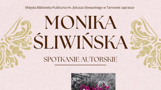 Spotkanie autorskie z Moniką Śliwińską, autorką biografii Stanisława Wyspiańskiego i artystów wokół niego skupionych Spotkanie autorskie z Moniką Śliwińską, autorką biografii Stanisława Wyspiańskiego i artystów wokół niego skupionych