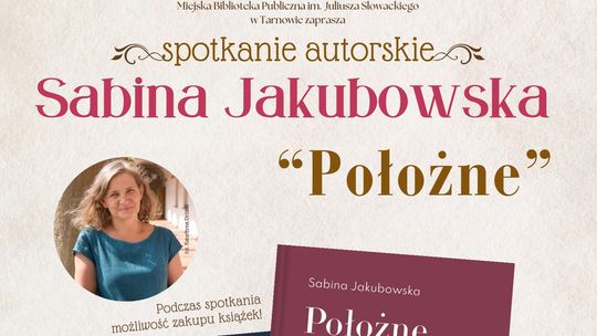 Spotkanie autorskie z Sabiną JAKUBOWSKĄ