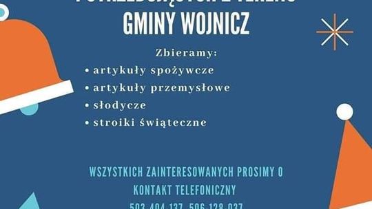 Świąteczna zbiórka dla osób samotnych i potrzebujących z terenu Gminy Wojnicz