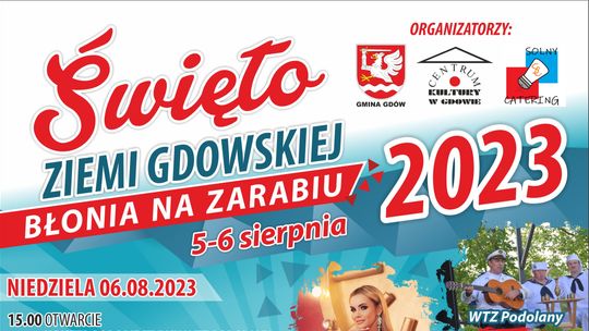 Święto Ziemi Gdowskiej 6 sierpnia na Zarabiu w Gdowie