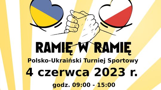 Turniej sportowy " Ramię w Ramię"  Góra św. Marcina