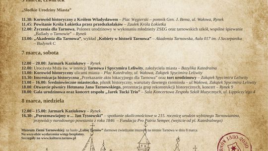 Urodziny Miasta Tarnowa