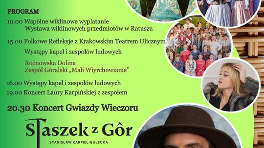 V Festiwal Wikliny w Ciężkowicach V Festiwal Wikliny w Ciężkowicach