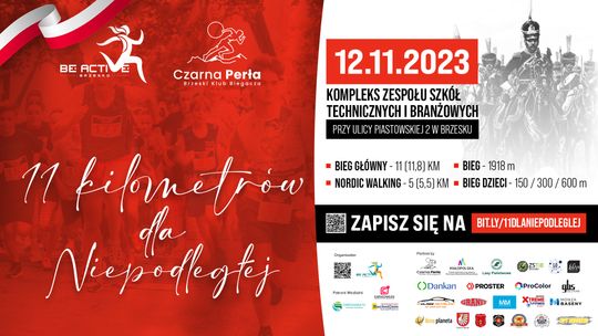 W Brzesku pobiegną dla Niepodległej