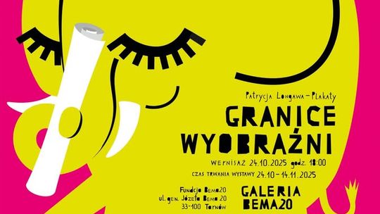Wernisaż wystawy: „Granice wyobraźni. Patrycja Longawa – plakaty” Wernisaż wystawy: „Granice wyobraźni. Patrycja Longawa – plakaty”
