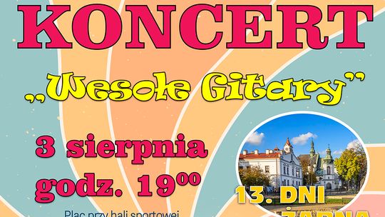 Wesołe Gitary zagrają na 13. Dniach Żabna