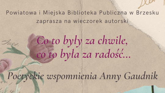 Wieczorek poetycki Anny Gaudnik