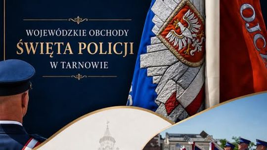 Wojewódzkie obchody Święta Policji odbędą się w Tarnowie. Uroczystości na Rynku i w katedrze