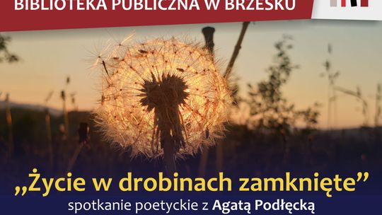 XI Miesiąc Papieski w Brzesku - Spotkanie poetyckie z Agatą Podłęcką
