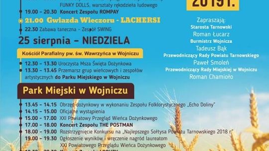 XXI Dożynki Powiatu Tarnowskiego