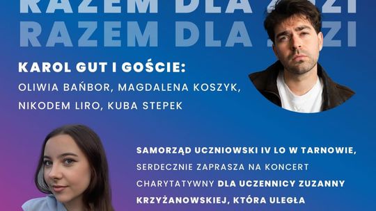 Zagrajmy razem dla Zuzi - koncert charytatywny
