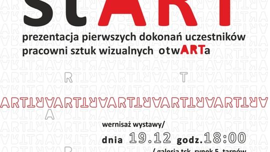 Zapraszamy do Galerii TCK - otwARTa: wystawa "na stART"