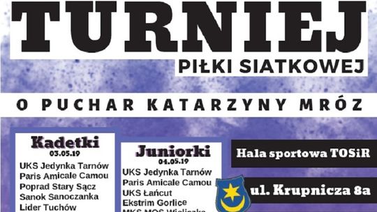 Zapraszamy na Międzynarodowy Turniej Piłki Siatkowej