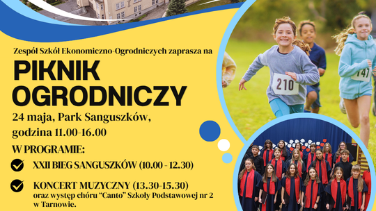 Zapraszamy na Piknik Ogrodniczy organizowany przez Zespół Szkół Ekonomiczno-Ogrodniczych w Tarnowie Zapraszamy na Piknik Ogrodniczy organizowany przez Zespół Szkół Ekonomiczno-Ogrodniczych w Tarnowie