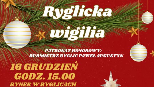 Zapraszamy na Ryglicką Wigilię