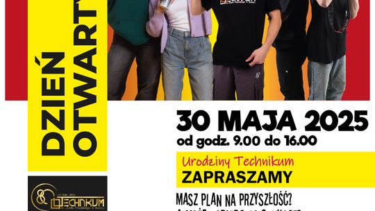 Zaproszenie na Dzień Otwarty Technikum im. J. Piłsudskiego w Brzesku
